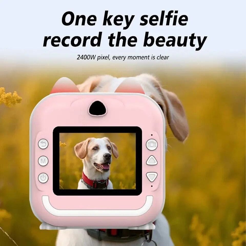Cat Camera Printer, Children Instant Print Camera, Kids Photography Digital Photo Camera, 2-in-1 Portable Digital Camera, Pocket Printer With Thermal Paper Roll, Mini Bluetooth Photo Printer Camera Cat Camera Printer, Children Instant Print Camera, Kids Photography Digital Photo Camera, 2-in-1 Portable Digital Camera, Pocket Printer With Thermal Paper Roll, Mini Bluetooth Photo Printer Camera